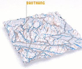 3d view of Bảo Thắng