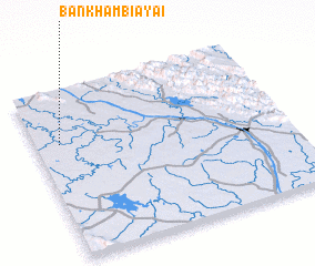 3d view of Ban Kham Bia Yai