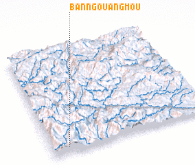 3d view of Ban Ngouangmou