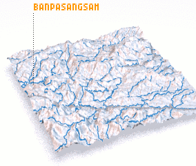 3d view of Ban Pa Sang Sam