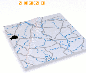 3d view of Zhonghezhen