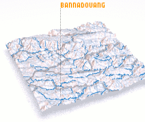 3d view of Ban Nadouang