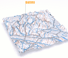 3d view of Bản Mo