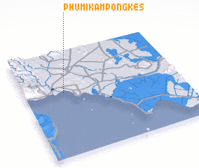 3d view of Phumĭ Kâmpóng Kês