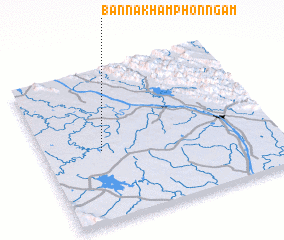 3d view of Ban Na Kham Phon Ngam