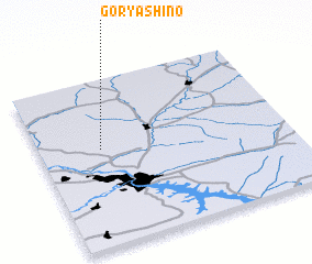 3d view of Goryashino