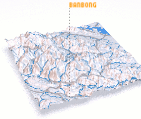 3d view of Bản Bong