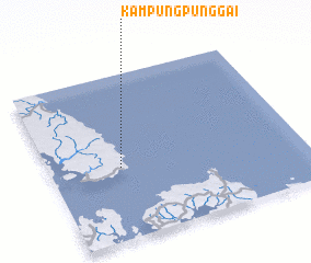 3d view of Kampung Punggai