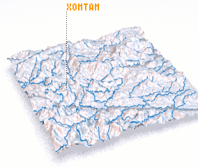 3d view of Xóm Tam