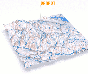 3d view of Bản Pot