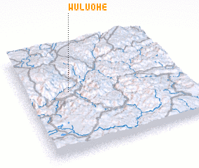 3d view of Wuluohe