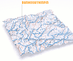 3d view of Ban Houayhinpin