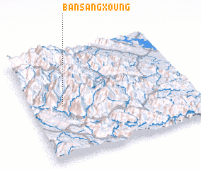 3d view of Bản Sang Xoung