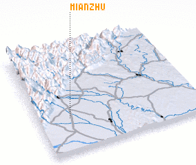 3d view of Mianzhu
