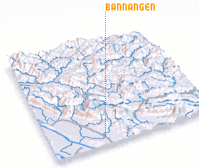 3d view of Ban Na-Ngèn