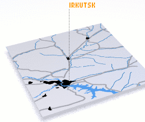 3d view of Irkutsk