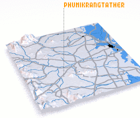 3d view of Phumĭ Krăng Ta Thér