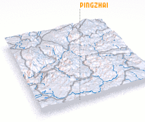 3d view of Pingzhai