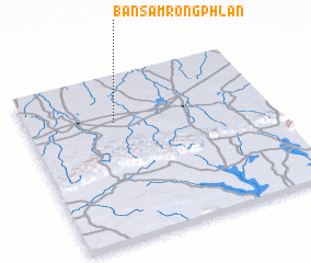 3d view of Ban Samrong Phlan