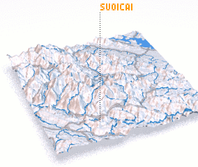 3d view of Suối Cai