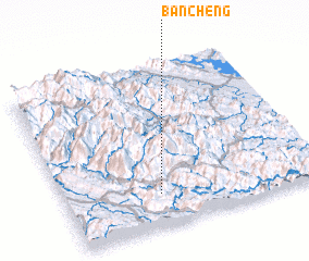 3d view of Bản Cheng