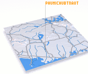 3d view of Phumĭ Chŭb Tnaôt