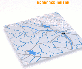 3d view of Ban Nong Phak Top