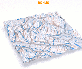 3d view of Nậm Ja