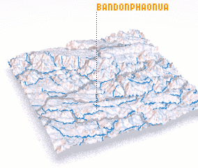 3d view of Ban Donphao-Nua