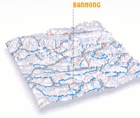 3d view of Ban Mông