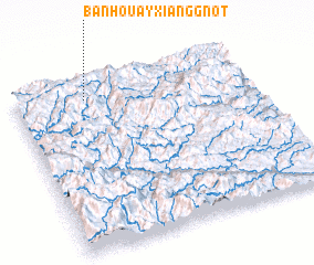 3d view of Ban Houayxianggnot