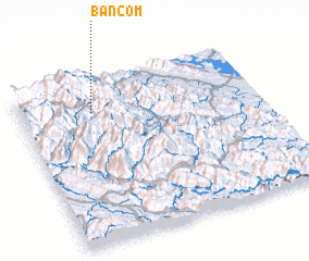 3d view of Bản Cồm