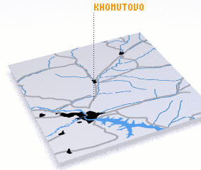 3d view of Khomutovo