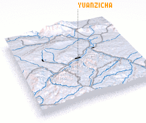 3d view of Yuanzicha
