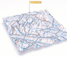 3d view of Yên Minh