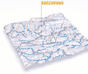 3d view of Ban Sôp-Hao