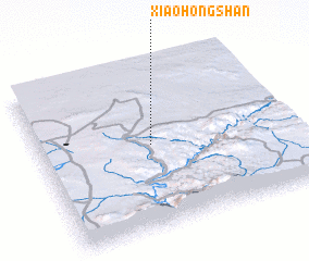 3d view of Xiaohongshan