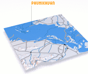 3d view of Phumĭ Khvan