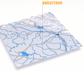 3d view of Ban Si Thon