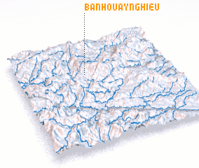 3d view of Ban Houay Nghieu