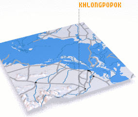 3d view of Khlŏng Pôpôk