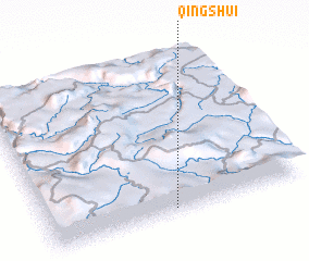 3d view of Qingshui