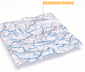 3d view of Ban Houayphông