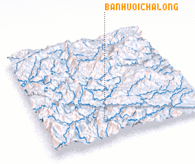 3d view of Bản Huôi Cha Long