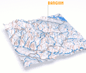 3d view of Bản Giom