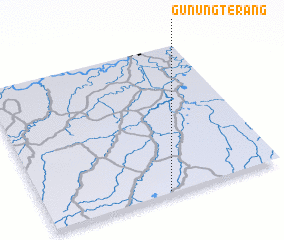 3d view of Gunungterang