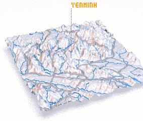 3d view of Yên Minh