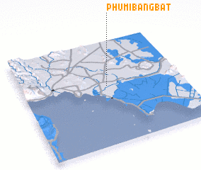 3d view of Phumĭ Báng Bát