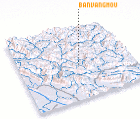 3d view of Ban Vangmou