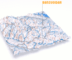 3d view of Bản Suối Dàm